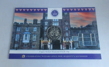 Load image into Gallery viewer, Platinum Jubilee God Save The Queen 2022 Cupro Nickel Diamond Finish 50p Coin