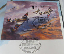 Load image into Gallery viewer, 1994 D-DAY ANNIVERSARY BAILIWICK OF GUERNSEY TWO POUND COIN FIRST DAY COVER PNC