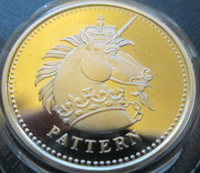 Load image into Gallery viewer, Royal Mint 2004 UK Silver Pattern Set Heraldic Beasts Silver Proof £1 4 Coin Set