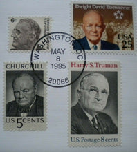 Load image into Gallery viewer, 1995 VICTORY IN EUROPE MARSHALL ISLANDS BUNC 5 DOLLAR COIN COVER PNC WITH INFO