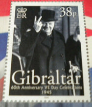 Load image into Gallery viewer, THE ROUTE TO VICTORY 60TH ANNIVERSARY OF VE DAY STAMPS MNH ON ALBUM SHEET