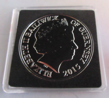 Load image into Gallery viewer, 2015 QUEEN ELIZABETH II VE-DAY BUNC £5 FIVE POUND COIN QUAD CAP BOX & COA