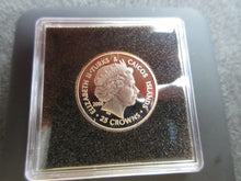 Load image into Gallery viewer, 2000 MILLENNIUM UNIQUE DUAL BONDED GOLD & SILVER 25 CROWN COIN BOX/COA