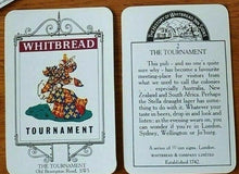 Load image into Gallery viewer, WHITBREAD INN SIGNS THE TOURNAMENT No 2 FROM LONDON SET 10 1974