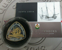 Load image into Gallery viewer, 2006/2007 ROYAL MINT Bermuda Triangular $3 Three Dollars Silver Proof Coins Coa