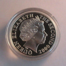 Load image into Gallery viewer, 1999-2000 JERSEY MILLENNIUM GOLD SILVER PROOF £5 FIVE POUND COIN BOX/COA Cc1