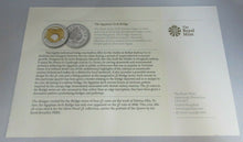 Load image into Gallery viewer, 2008 Royal Mint Northern Ireland Bridge Series £1 Pound Silver Gold Proof Coin