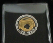 Load image into Gallery viewer, 2008 Royal Mint Northern Ireland Bridge Series £1 Pound Silver Gold Proof Coin