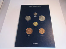 Load image into Gallery viewer, 1967 COINS OF GREAT BRITAIN COMPLETE 6 COIN SET BUNC WITH ALBUM
