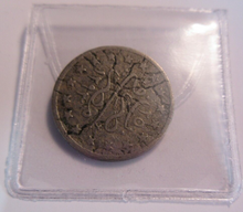 Load image into Gallery viewer, 1899 ABDUL HAMID 1 QIRSH OTTOMAN EMPIRE COIN IN PROTECTIVE CLEAR FLIP
