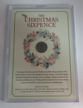 Load image into Gallery viewer, 1948 Christmas George VI Lucky Sixpence 6d In Royal Mint Case

