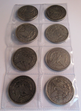 Load image into Gallery viewer, 1878-1921 US ONE DOLLAR 28 COIN SANFRANCICO FANTASY COMPLETE SET  CU-NI
