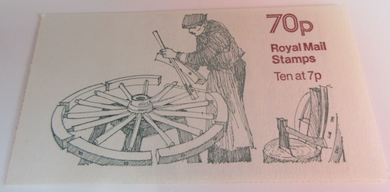 STAMP BOOKLET ROYAL MAIL 1978 NEW OLD STOCK INCL 10 X 7P STAMPS MNH