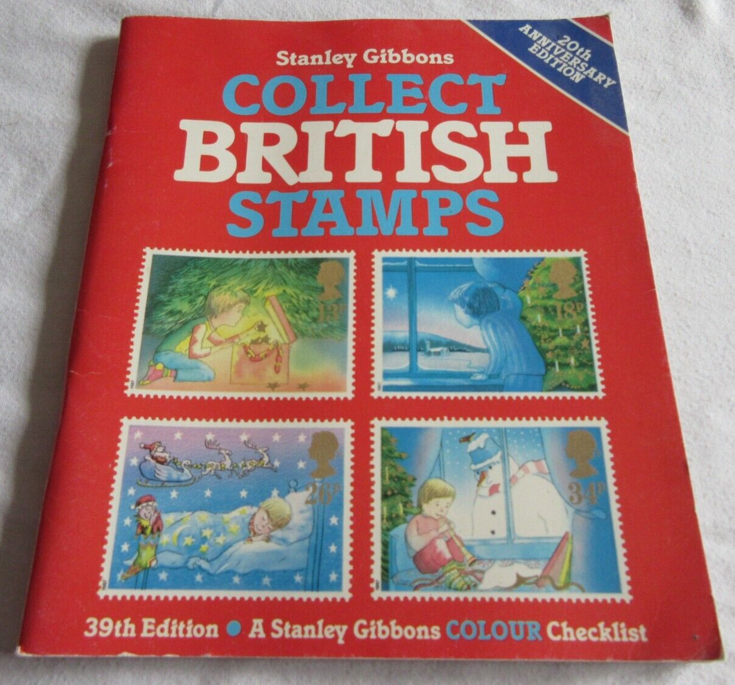 STANLEY GIBBONS COLLECT BRITISH STAMPS 39TH EDITION COLOUR CHECK LIST PAPERBACK
