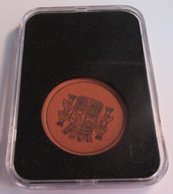 Load image into Gallery viewer, 1938 SPANISH REPUBLIC STAMP COIN SPANISH CIVIL WAR EMERGENCY MONEY BOX &amp; COA
