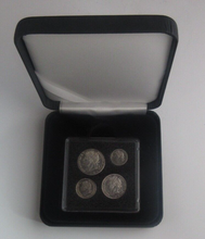 Load image into Gallery viewer, 1826 Maundy Money George IV 1d - 4d 4 UK Coin Set In Quadrum Box EF - Unc
