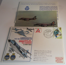 Load image into Gallery viewer, FLOWN FIRST DAY STAMP COVER WITH BOOKLET &amp; POSTCARD CROWN COPYRIGHT
