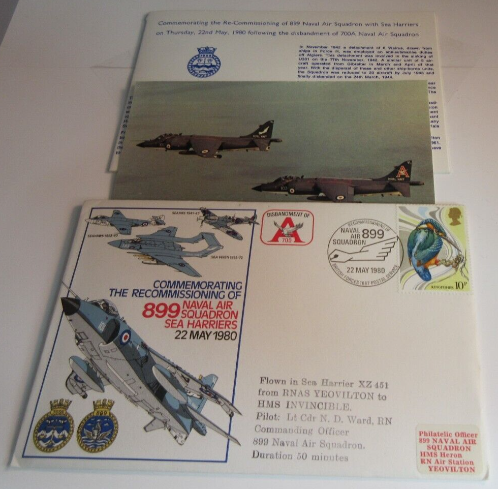 FLOWN FIRST DAY STAMP COVER WITH BOOKLET & POSTCARD CROWN COPYRIGHT