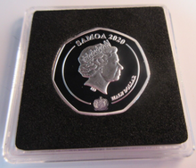 Load image into Gallery viewer, 2020 THANK YOU KEYWORKERS SAMOA HALF DOLLAR COIN BOX &amp; COA - DELIVERY SERVICES
