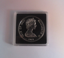 Load image into Gallery viewer, 1972 Silver Wedding Anniversary Isle of Man Silver Proof 25p Crown Coin Box &amp;COA
