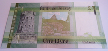 Load image into Gallery viewer, 2010 THE STATES OF JERSEY ONE POUND £1 BANKNOTE AUNC IN NOTE HOLDER
