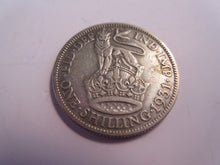 Load image into Gallery viewer, 1931 KING GEORGE V  .500 SILVER ENG 1 X ONE SHILLING COIN IN CLEAR FLIP WITH COA
