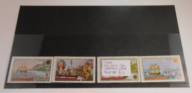 CAPTAIN JAMES COOK VOYAGE OF DISCOVERY COOK ISLANDS AIRMAIL POSTAGE STAMPS MNH