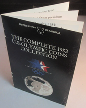 Load image into Gallery viewer, 1983 UNITED STATES SAN FRANCISCO MINT PROOF COIN SET INCUDES 1 X .900 SILVER $1
