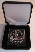 Load image into Gallery viewer, 1972 CAYMAN ISLANDS BLUE HERON ULTRA HIGH RELIEF SILVER PROOF $2 COIN BOXED
