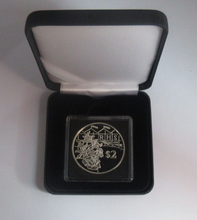 Load image into Gallery viewer, 2003 Royal Horticultural Society Golden Jubilee 1oz Silver Proof $2 Coin Box/COA
