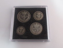 Load image into Gallery viewer, 1849 Maundy Money Queen Victoria 1d - 4d 4 UK Coin Set In Quadrum Box EF - Unc
