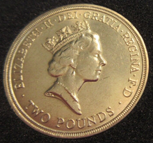 Load image into Gallery viewer, COMMONWEALTH GAMES QUEEN ELIZABETH II £2 1986 UK TWO POUND COIN BUNC BOX &amp; COA
