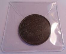 Load image into Gallery viewer, 1927 PALESTINE 2 MILS UNC PRESENTED IN PROTECTIVE CLEAR FLIP
