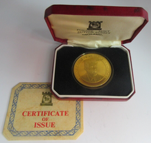 Load image into Gallery viewer, 1977 JFK THE FIRST SCHEDULED FLIGHT LONDON NEW YORK SILVER PROOF MEDAL BOX &amp; COA
