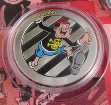 Load image into Gallery viewer, 2018 BEANO THE OFFICIAL PROOF LIKE SILVER PLATED COMMEMORATIVE COLLECTION

