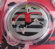 Load image into Gallery viewer, 2018 BEANO THE OFFICIAL PROOF LIKE SILVER PLATED COMMEMORATIVE COLLECTION
