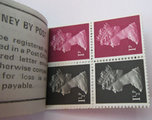 Load image into Gallery viewer, 10P STAMP BOOKLET STITCHED 1976 INCL 2 X 1/2P 1P 1 1/2P &amp; 2P STAMPS MNH
