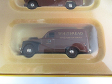 Load image into Gallery viewer, Whitbread Service Vans of the 50&#39;s &amp; 60&#39;s Vanguards Model Cars Boxed Ltd Edition
