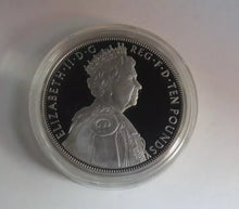 Load image into Gallery viewer, 2012 Queen Elizabeth II Diamond Jubilee Silver Proof 5oz £10 RMint Coin Box COA
