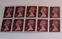 Load image into Gallery viewer, STAMP BOOKLET ROYAL MAIL 1978 NEW OLD STOCK INCL 10 X 7P STAMPS MNH SCARCE
