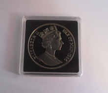 Load image into Gallery viewer, 1986 Prince Andrew and Sarah Ferguson Proof-Like Isle of Man 1 Crown Coin Boxed
