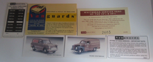 Load image into Gallery viewer, Whitbread Service Vans of the 50&#39;s &amp; 60&#39;s Vanguards Model Cars Boxed Ltd Edition
