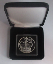Load image into Gallery viewer, 2002 Edward the Confessor Jubilee 1oz Silver Proof $2 Cayman Islands Coin BoxCOA
