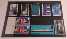 Load image into Gallery viewer, QUEEN ELIZABETH II PRE DECIMAL POSTAGE STAMPS X9 MNH IN STAMP HOLDER
