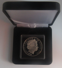 Load image into Gallery viewer, Battle of Britain Sir Douglas Bader RAF £5 2010 1oz Silver Proof Jersey Coin

