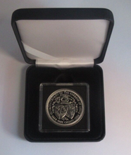 Load image into Gallery viewer, 1984 Quincentenary College of Arms Proof-Like Isle of Man 1 Crown Coin &amp;Box
