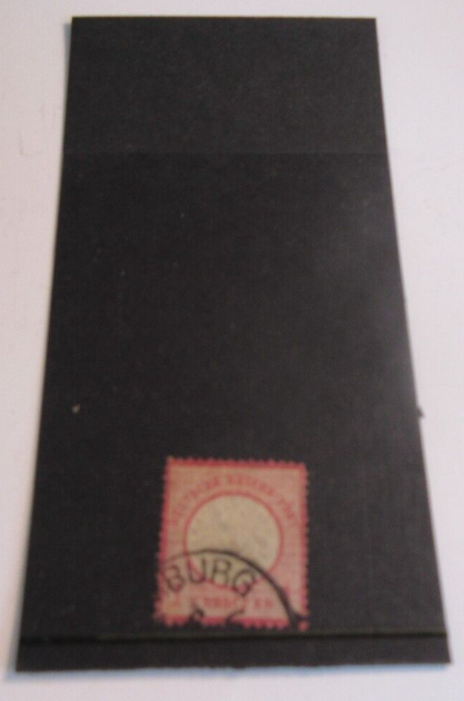 1873 DEUTSCHE REICHS POST 1 GROSCHEN FINE USED STAMP IN STAMP HOLDER