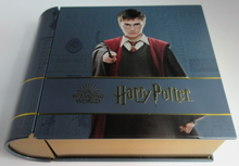 Load image into Gallery viewer, 2021 HARRY POTTER WIZARDING WORLD HEDWIG SILVER PROOF 10 EURO COIN &amp; COA IN TIN
