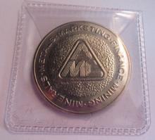 Load image into Gallery viewer, 1968 BRITISH METAL CORPORATION LTD BUNC MEDAL IN CLEAR FLIP
