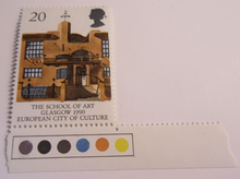 Load image into Gallery viewer, VARIOUS STAMPS ALL WITH TRAFFIC LIGHTS IN CLEAR FRONTED STAMP HOLDER
